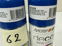 2x motip middenblauw ral5010 150ml (houdbaar tot 2034) - afbeelding 3 van  3