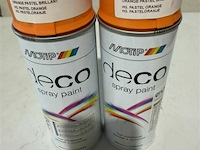 2x motip pasteloranje ral2003 400ml (houdbaar tot 2034) - afbeelding 3 van  3