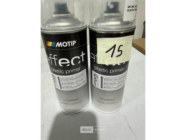 2x motip plastic primer 400ml (houdbaar tot 2034) - afbeelding 2 van  3