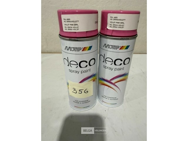 2x motip ral 4003 violet 400ml houdbaar tot 2034 - afbeelding 1 van  3