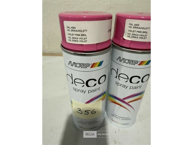 2x motip ral 4003 violet 400ml houdbaar tot 2034 - afbeelding 3 van  3