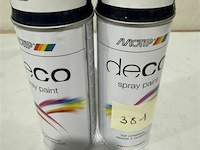 2x motip ral 5011 staal blauw 400ml houdbaar tot 2031 - afbeelding 2 van  3