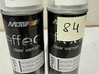 2x motip transparante vernis acryl mat 400ml (houdbaar tot 2034) - afbeelding 3 van  3