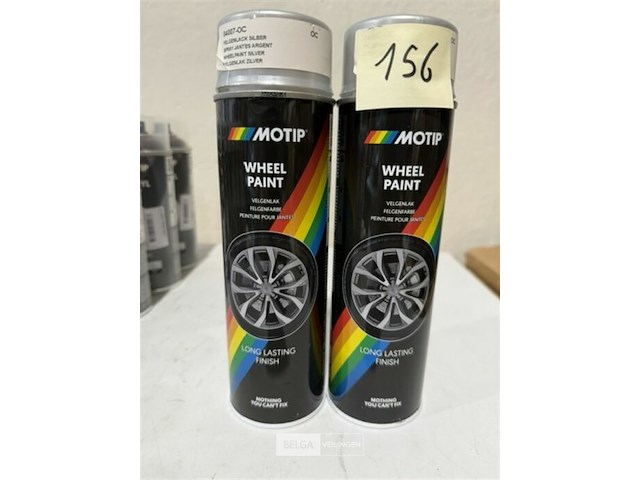 2x motip velgenlak zilver 500ml (houdbaar tot 2034) - afbeelding 1 van  3