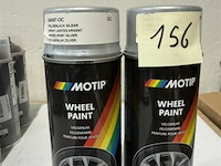 2x motip velgenlak zilver 500ml (houdbaar tot 2034) - afbeelding 3 van  3