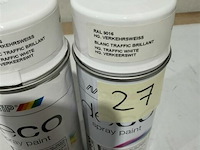 2x motip verkeerswit ral9016 400ml (houdbaar tot 2034) - afbeelding 3 van  3