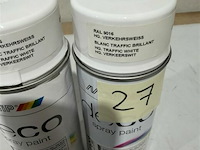 2x motip verkeerswit ral9016 400ml (houdbaar tot 2034) - afbeelding 3 van  3