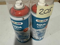 2x motip waterlak roodoranje ral2002 350ml (houdbaar tot 2034) - afbeelding 3 van  3