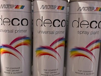 2x motip witte grondverf/primer 400ml (houdbaar tot 2034) - afbeelding 1 van  3