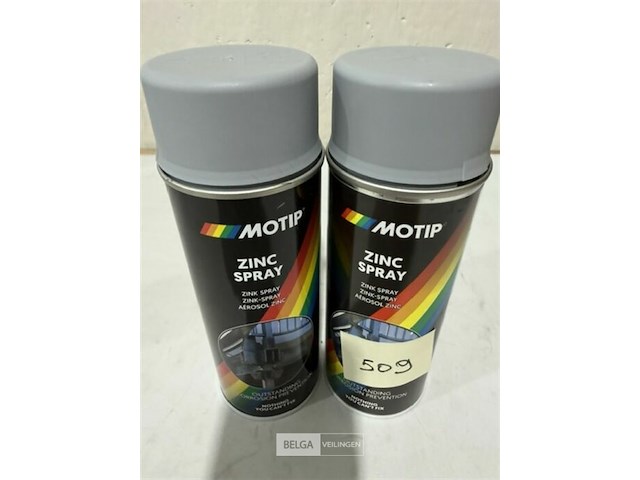 2x motip zic spray 400ml houdbaar tot 2034 - afbeelding 2 van  3