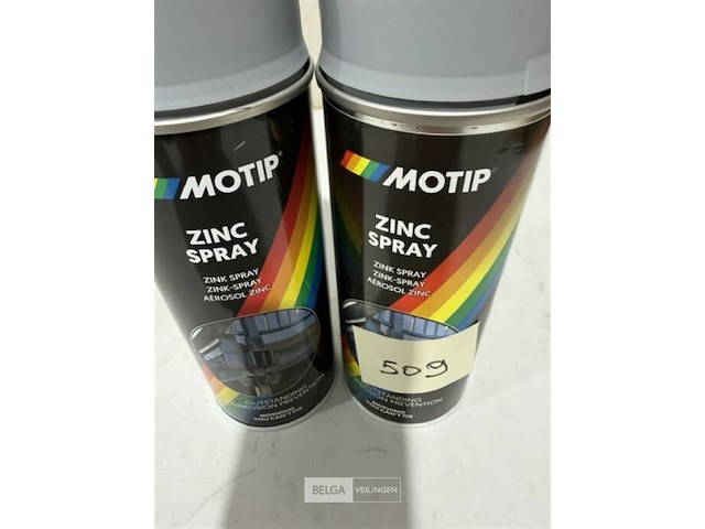 2x motip zic spray 400ml houdbaar tot 2034 - afbeelding 3 van  3
