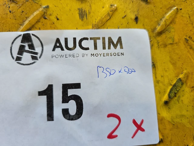 (2x) motorfietshefbrug / - afbeelding 7 van  7