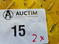 (2x) motorfietshefbrug / - afbeelding 7 van  7