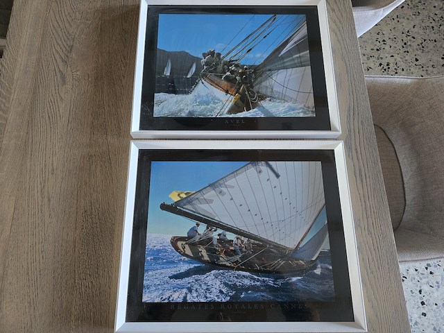 2x muurkader foto 42x52cm - afbeelding 1 van  3