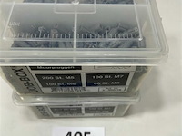 2x muurpluggen m5 200 st m6 100 st m7 100 st m8 60 st - afbeelding 3 van  3