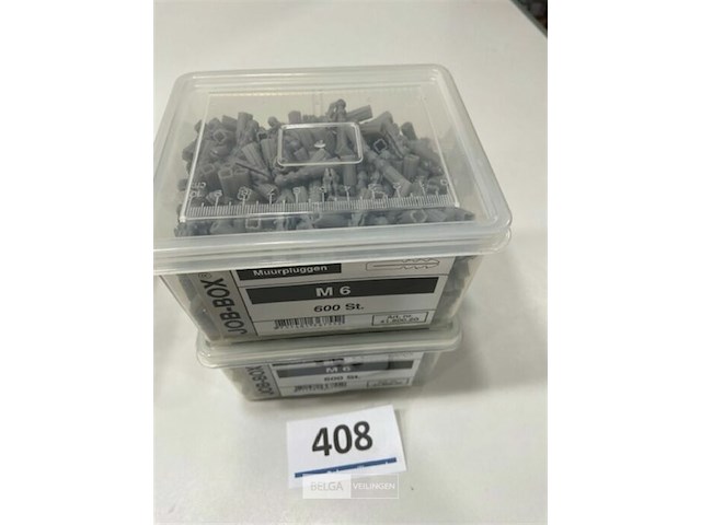 2x muurpluggen m6 2x 600 stuks - afbeelding 3 van  3