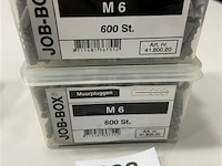 2x muurpluggen m6 2x 600 stuks - afbeelding 1 van  3