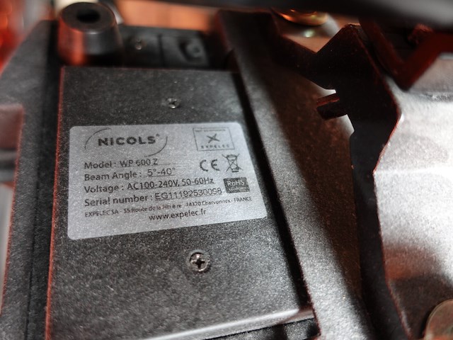 2x muziekverlichting nicols - afbeelding 2 van  2