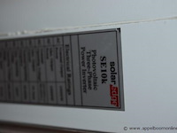 2x omvormer, solaredge, wo. se10k, 400v, 10kw, werking niet gekend - afbeelding 3 van  3