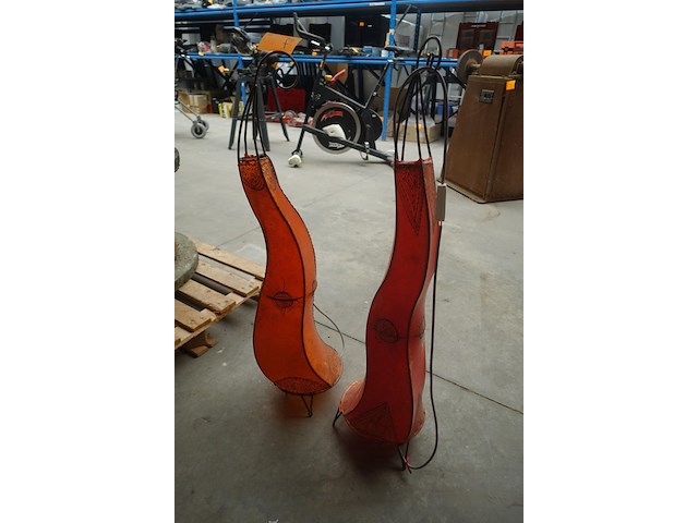 2x oosterse staandelamp - afbeelding 3 van  4