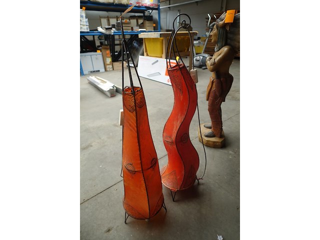 2x oosterse staandelamp - afbeelding 4 van  4