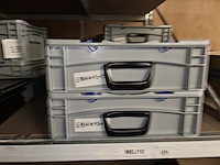 2x opbergkoffers - afbeelding 1 van  2