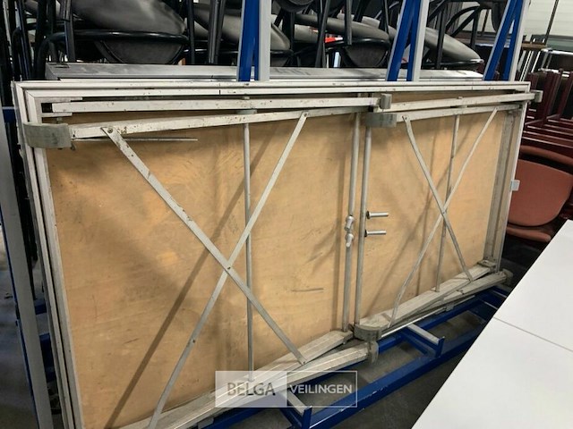 2x opvouwbare werkplatformen - afbeelding 1 van  3