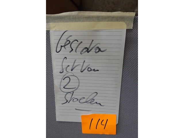 2x outdoor stoel gescova - afbeelding 4 van  4