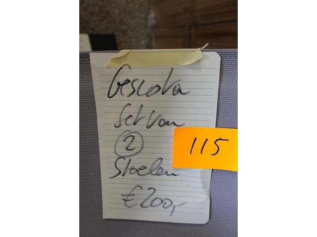 2x outdoor stoel gescova - afbeelding 4 van  4