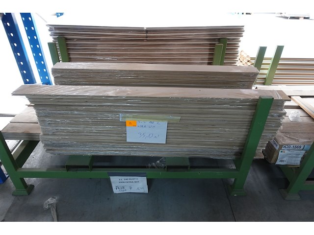 2x pallet 3-laags eiken parket - afbeelding 2 van  9