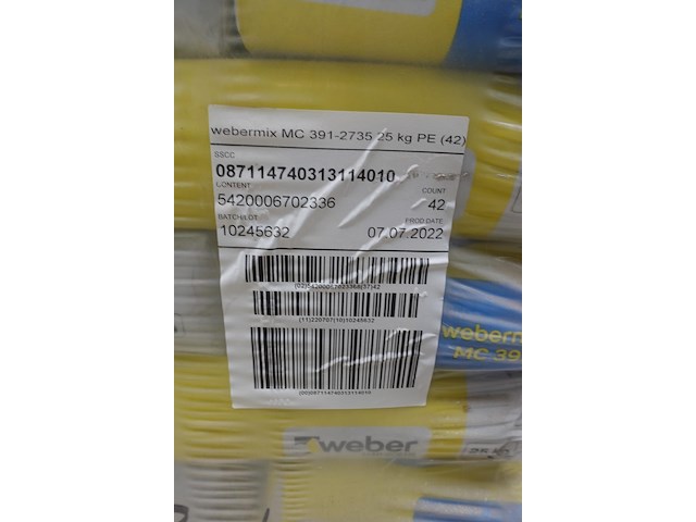 2x pallet bouwmaterialen - afbeelding 6 van  7