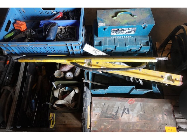 2x pallet divers handgereedschap - afbeelding 4 van  10