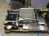 2x pallet diverse inox horecatoestellen - afbeelding 1 van  14