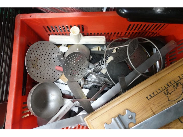 2x pallet diverse inox kookpotten + toebehoren - afbeelding 2 van  18