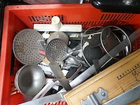 2x pallet diverse inox kookpotten + toebehoren - afbeelding 2 van  18