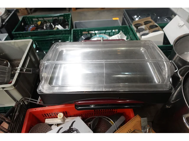 2x pallet diverse inox kookpotten + toebehoren - afbeelding 3 van  18