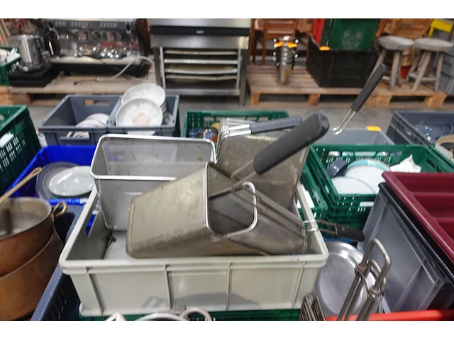 2x pallet diverse inox kookpotten + toebehoren - afbeelding 9 van  18