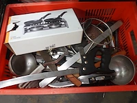 2x pallet diverse inox kookpotten + toebehoren - afbeelding 18 van  18