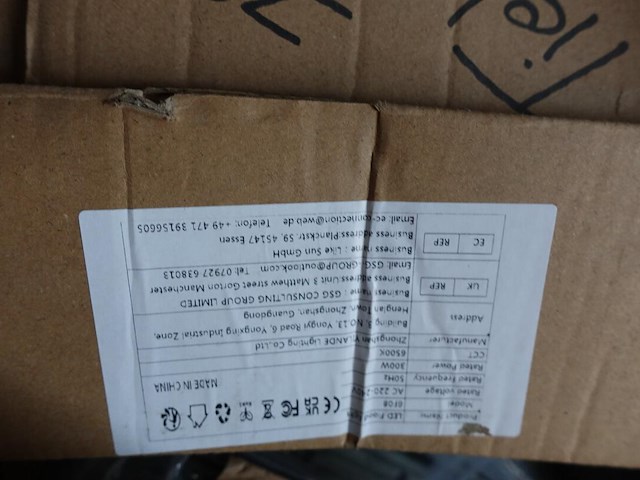 2x pallet diverse lichtarmaturen - afbeelding 11 van  12