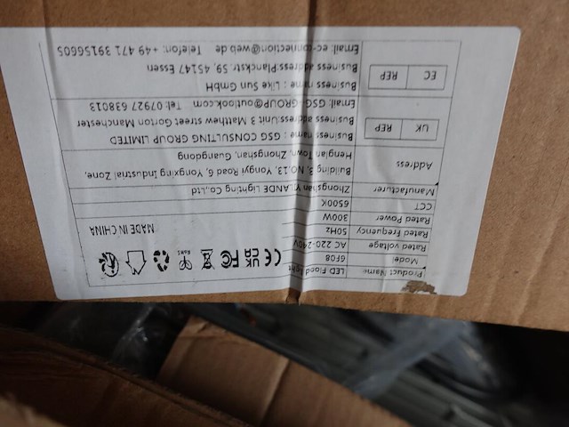 2x pallet diverse lichtarmaturen - afbeelding 12 van  12