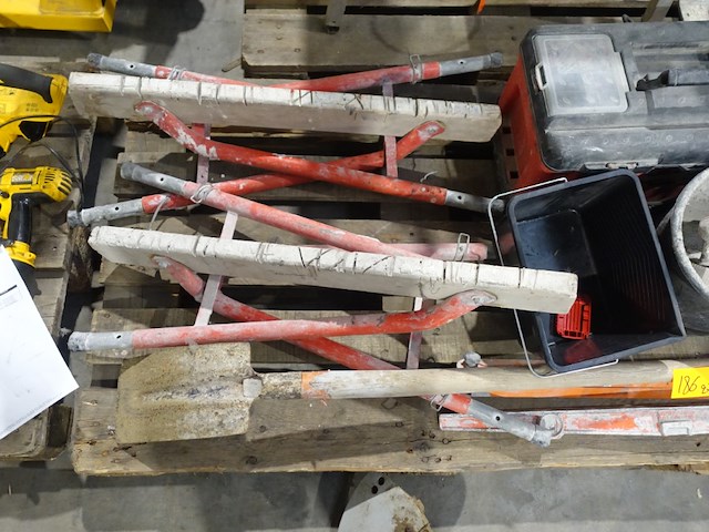 2x pallet diverse werkgereedschap - afbeelding 2 van  11