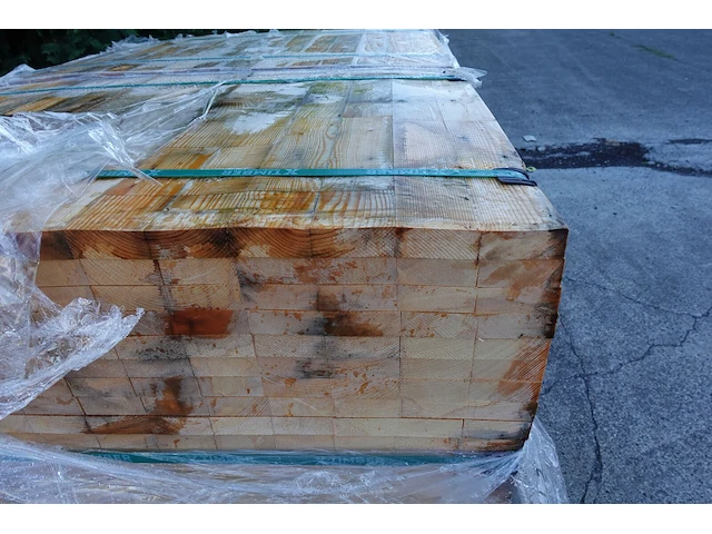 2x pallet houten lijsten - afbeelding 3 van  5