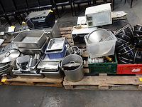 2x pallet inox keukentoebehoren - afbeelding 1 van  9
