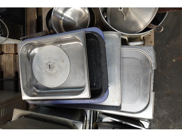 2x pallet inox keukentoebehoren - afbeelding 5 van  9