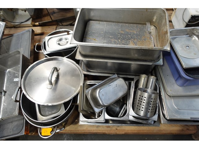 2x pallet inox keukentoebehoren - afbeelding 6 van  9