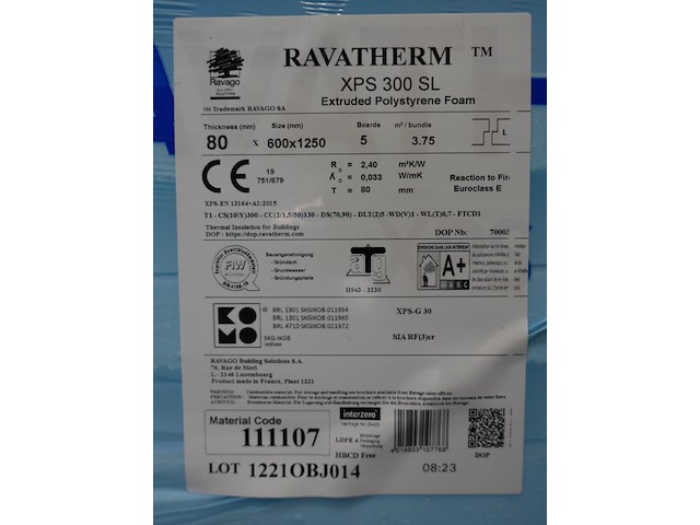 2x pallet isolatie ravatherm - afbeelding 4 van  4