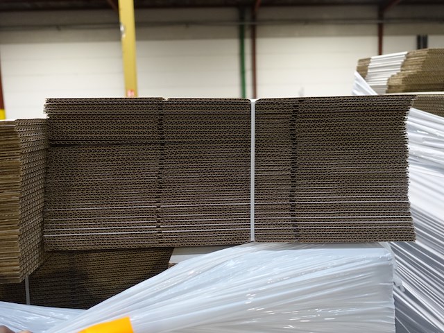 2x pallet kartonnen verpakking - afbeelding 5 van  5