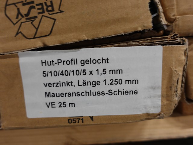 2x pallet metalen profielen - afbeelding 4 van  5