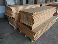 2x pallet onafgewerkte binnendeuren - afbeelding 2 van  3