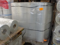 2x pallet plastic folie op rol - afbeelding 1 van  3